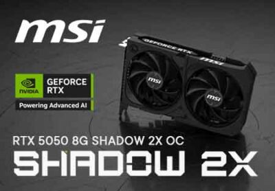 MSI RTX 5050 SHADOW 2X OC
