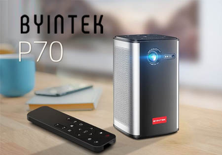 Проектор BYINTEK P70 — компактное решение для ярких презентаций и домашнего кинотеатра