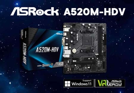 ASRock A520M-HDV