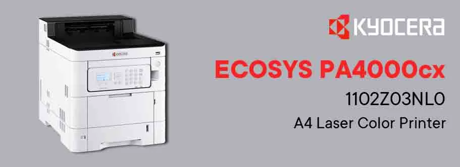 Kyocera ECOSYS PA4000cx – հուսալի գունավոր լազերային տպիչ մեծածախ