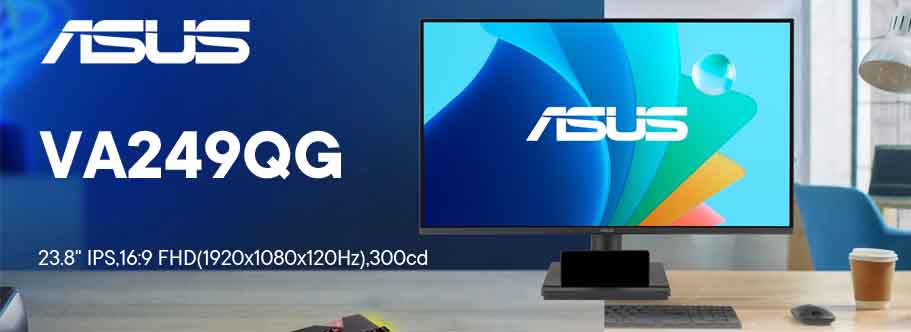 ASUS VA249QG՝ Բազմակողմանի 24 դյույմանոց մոնիտոր՝ աշխատանքի և զվարճանքի համար