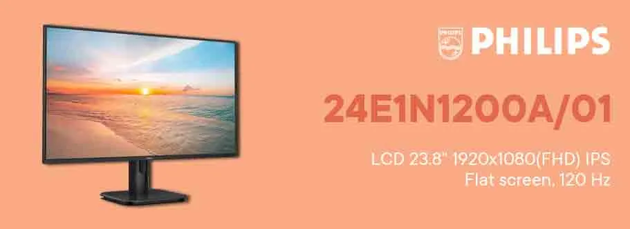 PHILIPS 24E1N1200A/01 մոնիտորը ունիվերսալ լուծում է մրցույթների, կրթության և պետական ​​​​գործակալությունների համար։