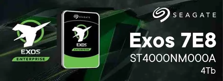 Seagate Exos 7E8 ST4000NM000A – ձեռնարկությունների դասի կոշտ սկավառակ